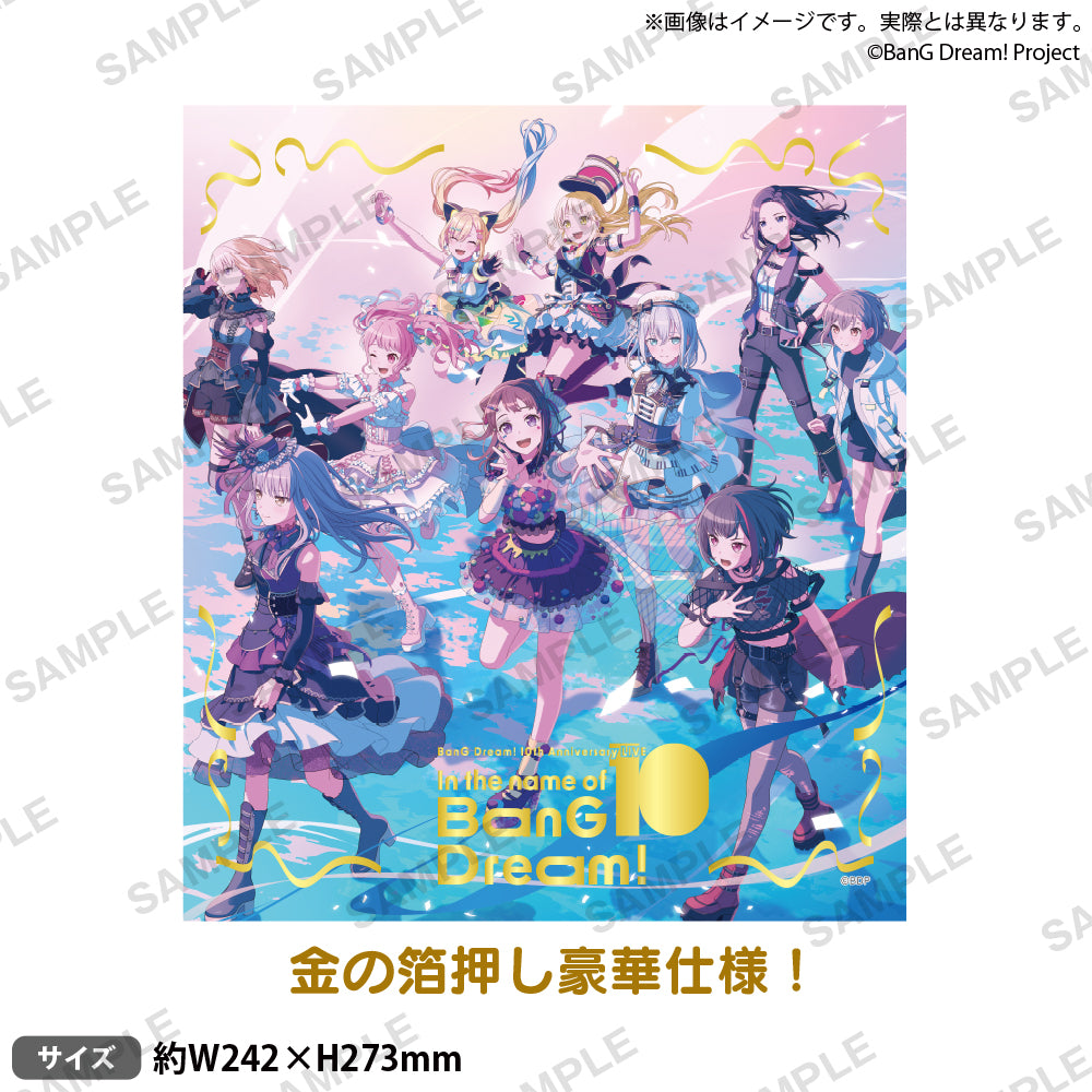 BanG Dream! 10th Anniversary LIVE「In the name of BanG Dream!」 紀念色紙