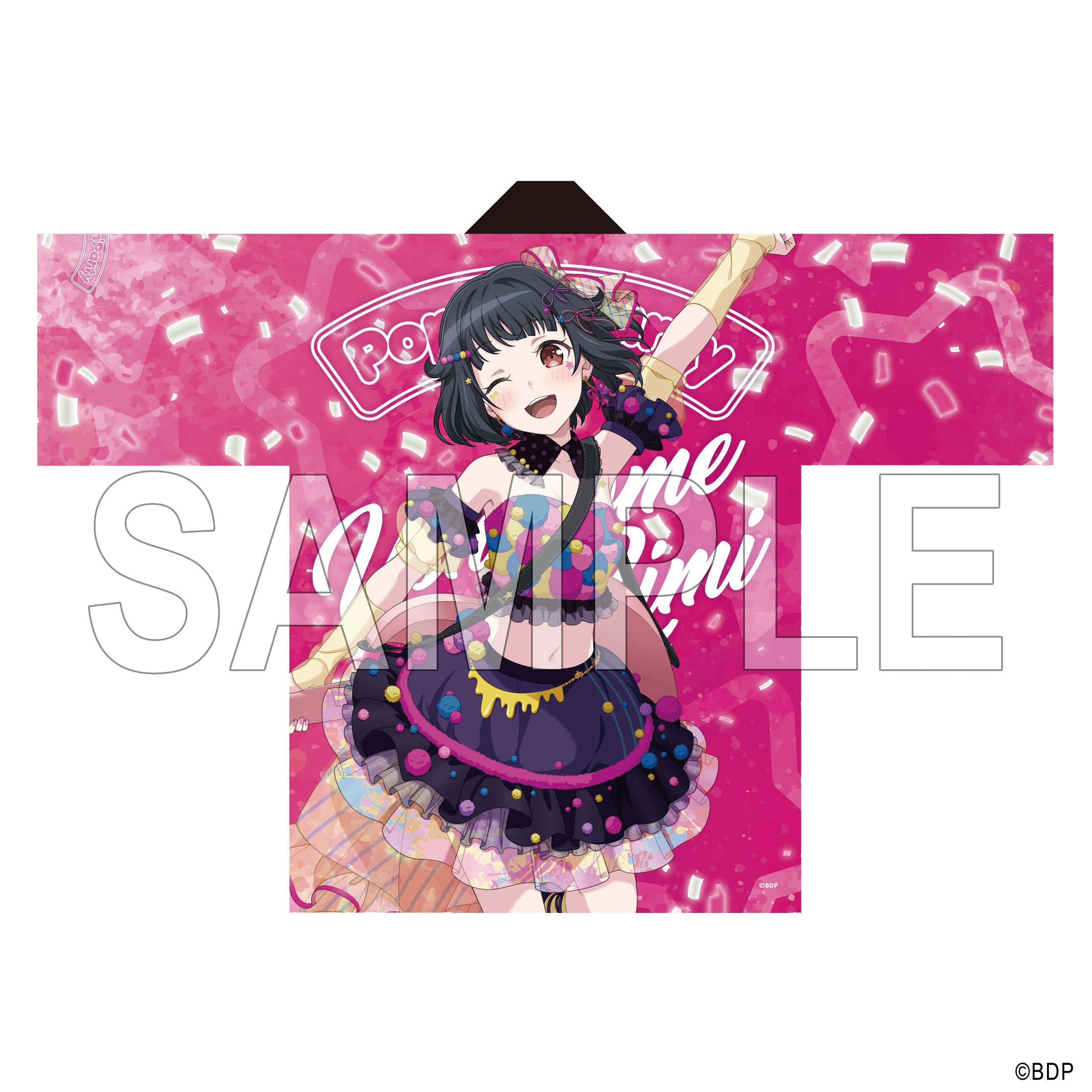 Poppin'Party 牛込里美 法被 10th Anniversary ver.
