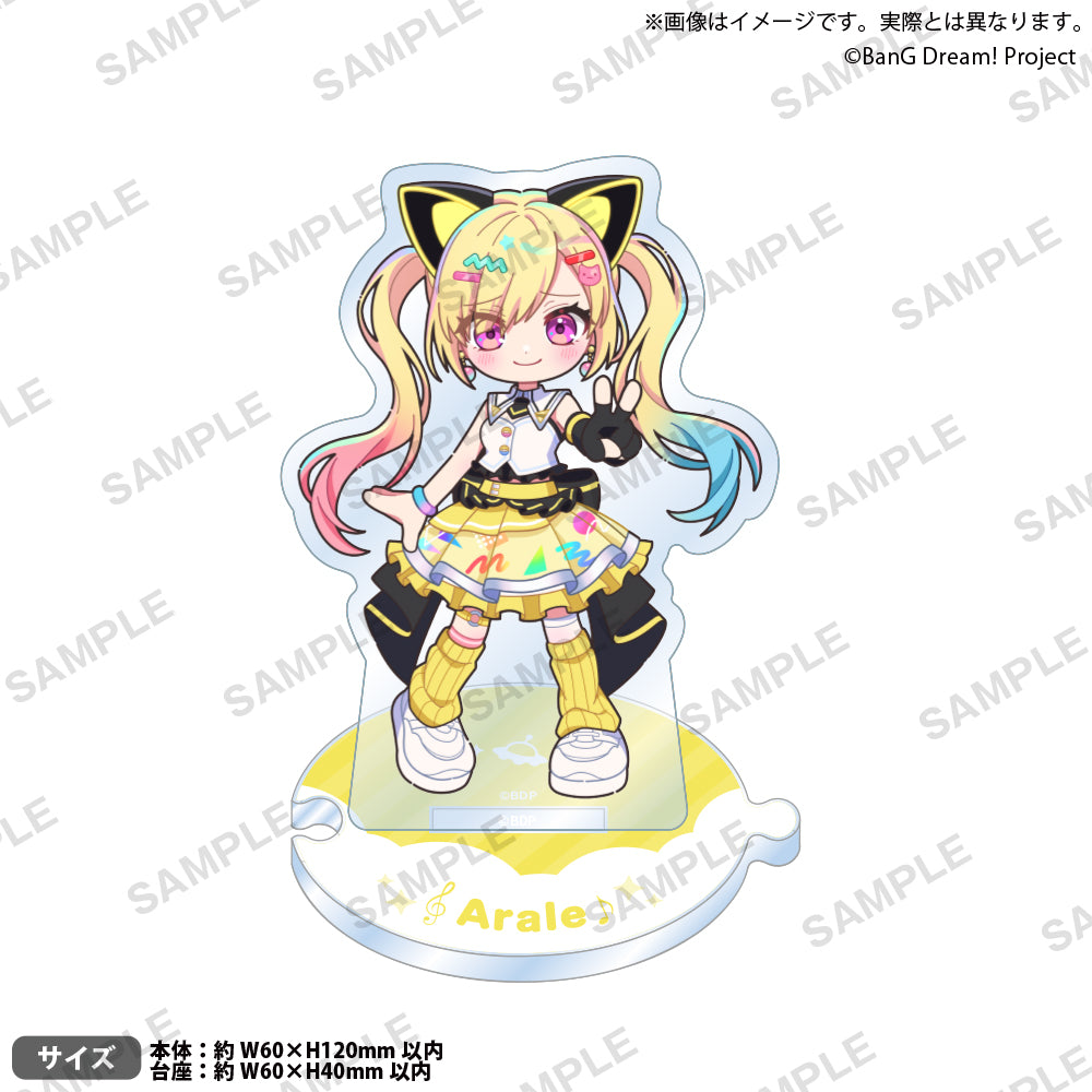BanG Dream! 串聯壓克力立牌 仲町阿拉蕾 ぴ~すっ!ver.