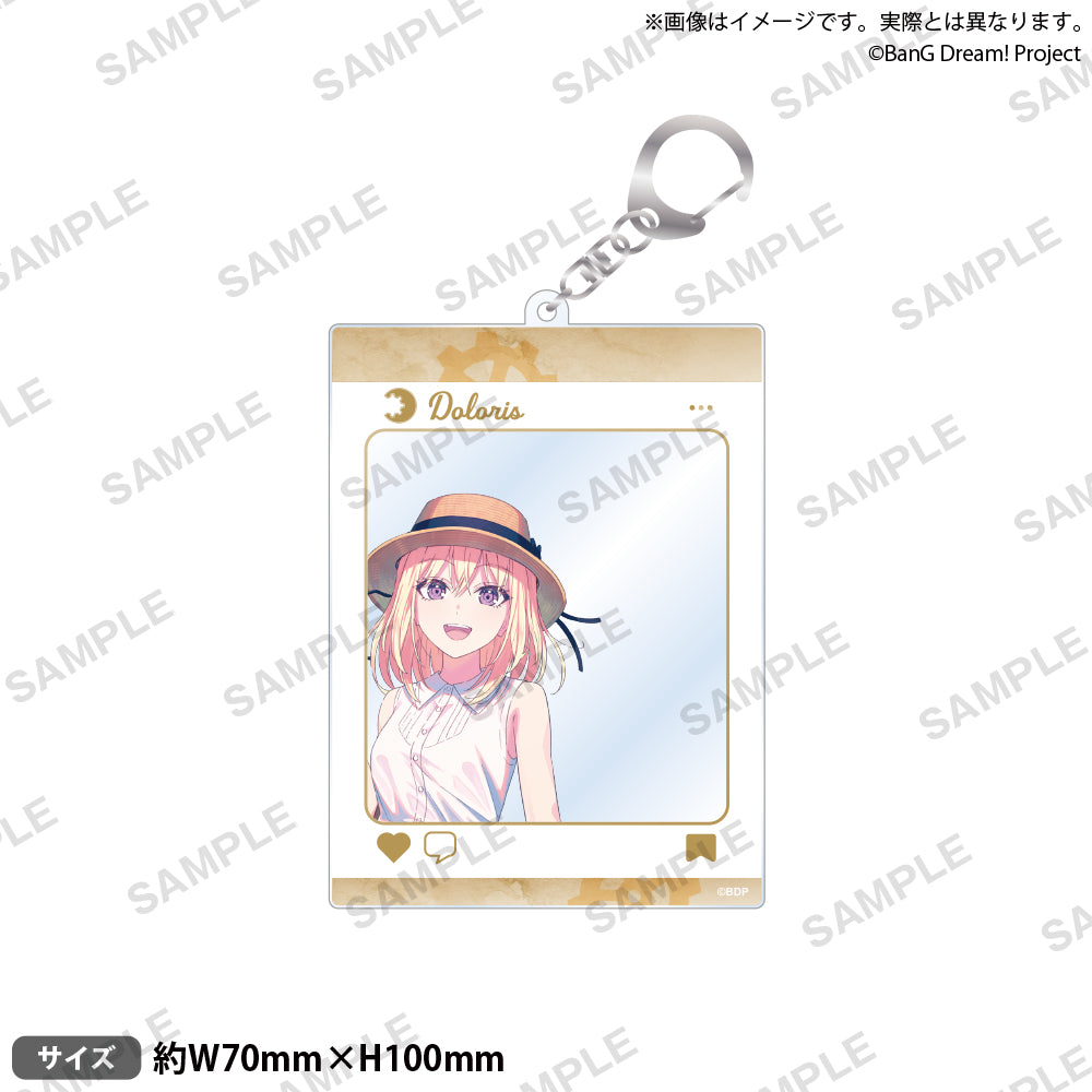 BanG Dream! SNS風壓克力鑰匙圈 summer travel ver. Doloris