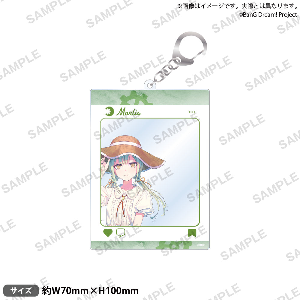 BanG Dream! SNS風壓克力鑰匙圈 summer travel ver. Mortis