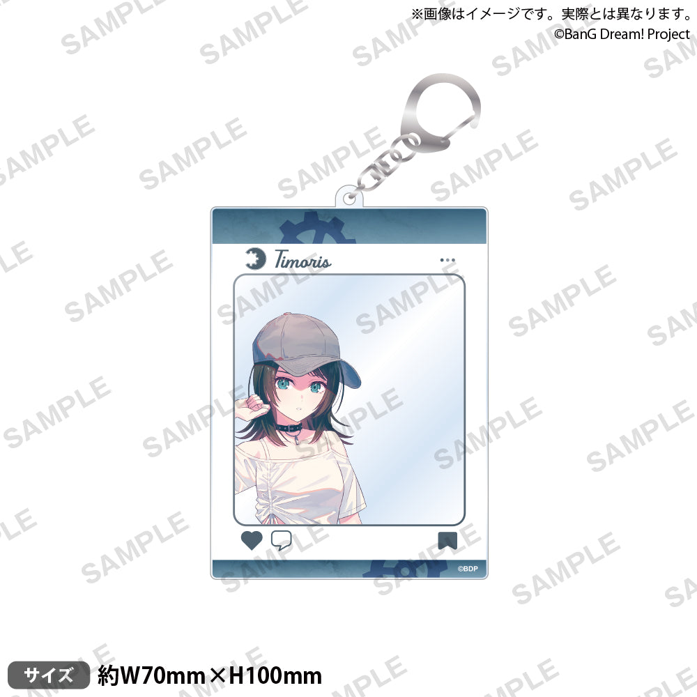 BanG Dream! SNS風壓克力鑰匙圈 summer travel ver. Timoris