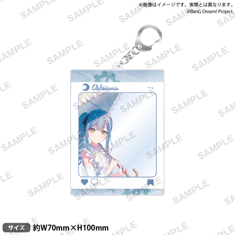 BanG Dream! SNS風壓克力鑰匙圈 summer travel ver. Oblivionis