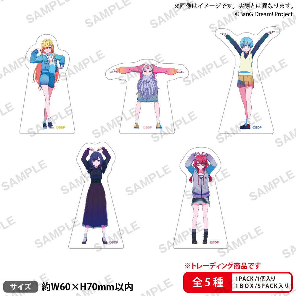 BanG Dream! ゆめ∞みた 隨機壓克力夾【單個】