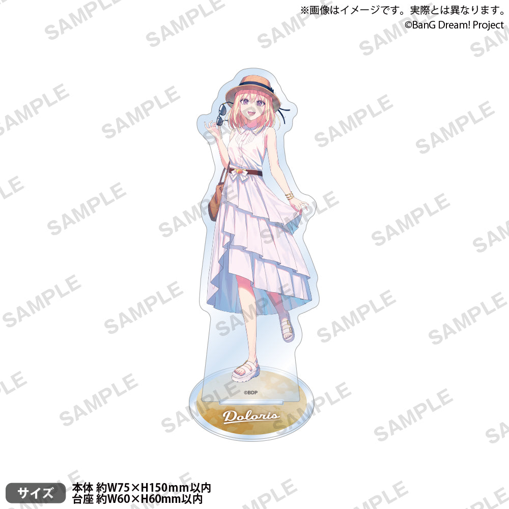 BanG Dream! 壓克力立牌 summer travel ver. Doloris