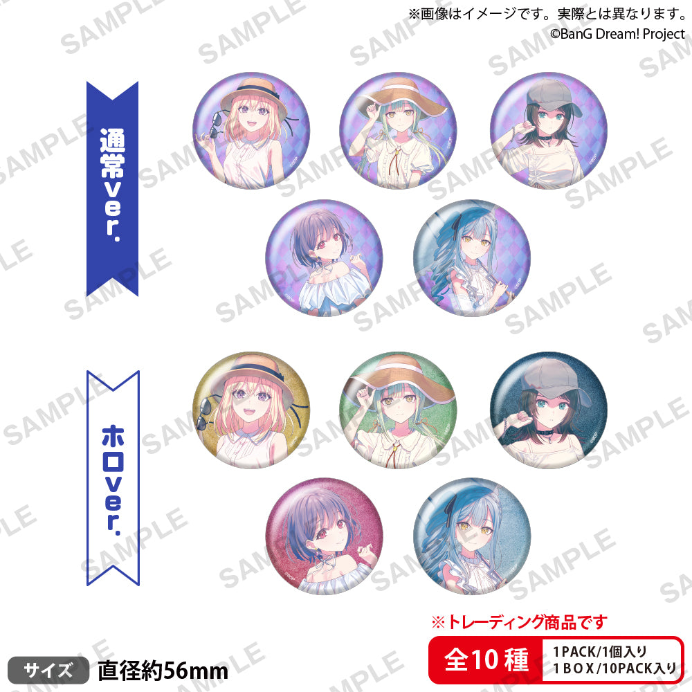 BanG Dream! 隨機胸章 summer travel ver.【單個】