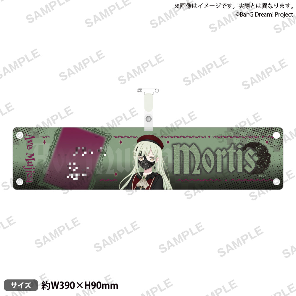 BanG Dream! Ave Mujica 附聲優留言臂章 Mortis