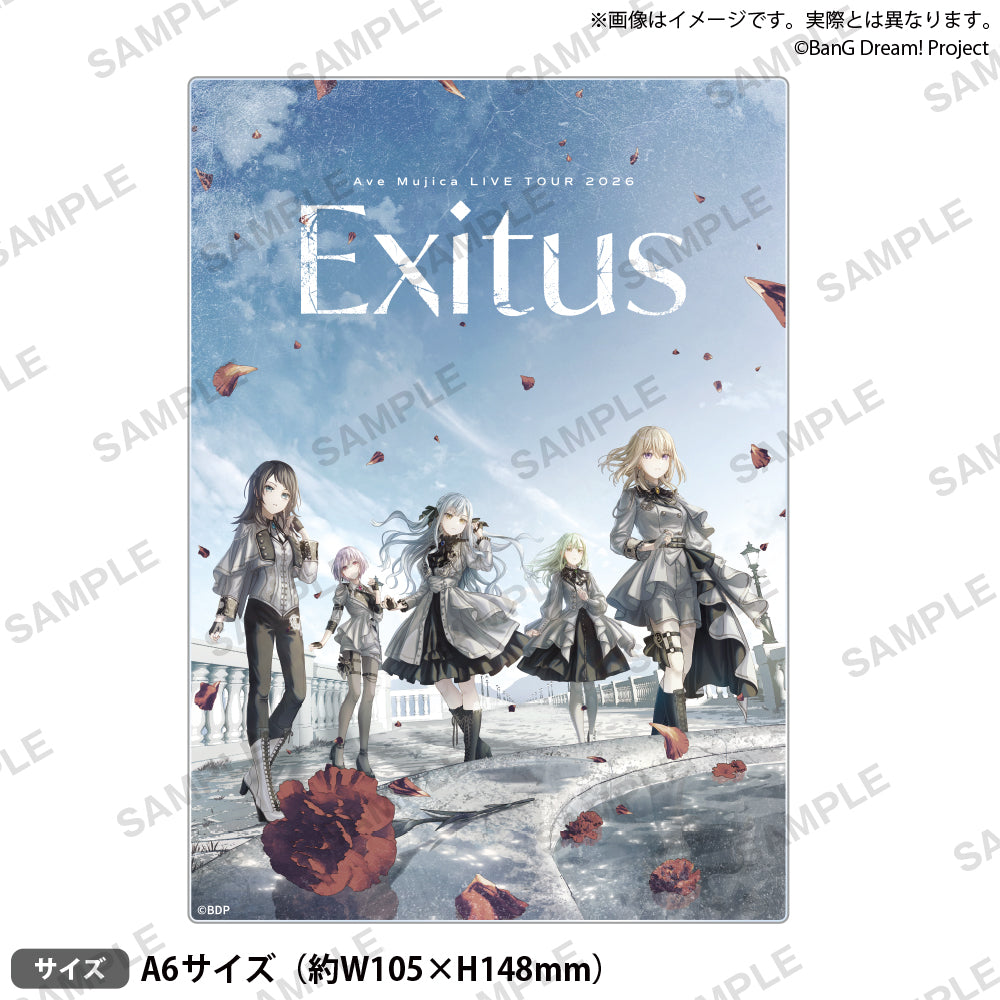 Ave Mujica LIVE TOUR 2026「Exitus」 壓克力畫板