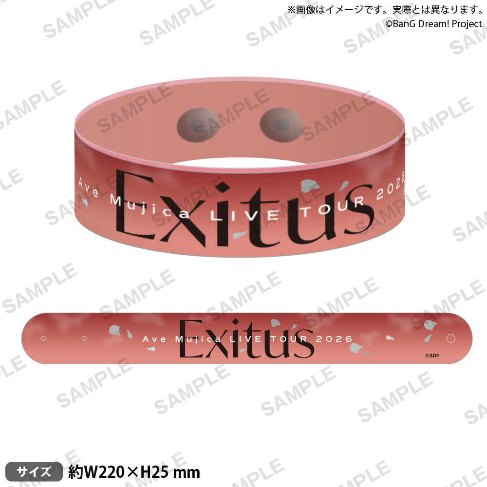 Ave Mujica LIVE TOUR 2026「Exitus」 透明腕帶 TOKYO ver.