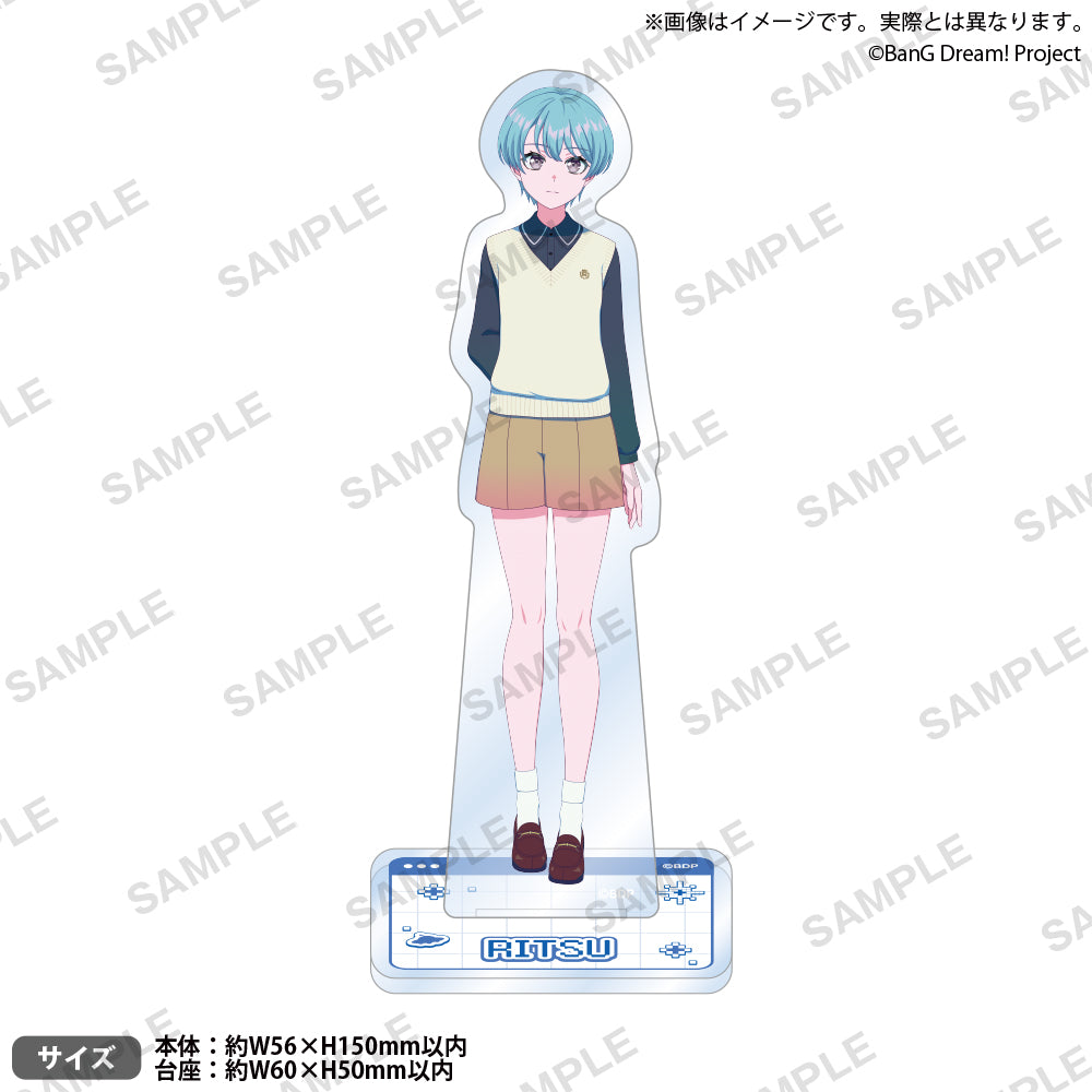 BanG Dream! ゆめ∞みた 壓克力立牌 便服 ver. 峰月律