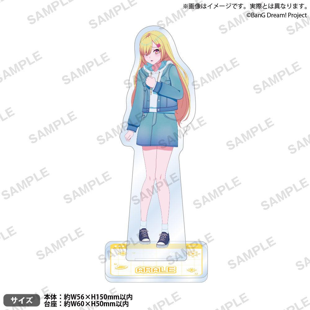 BanG Dream! ゆめ∞みた 壓克力立牌 便服 ver. 仲町阿拉蕾