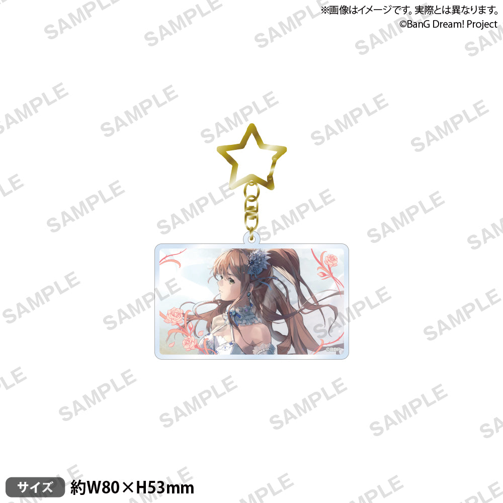 BanG Dream! 劇照壓克力鑰匙圈 礎の花冠 ver. 今井莉莎
