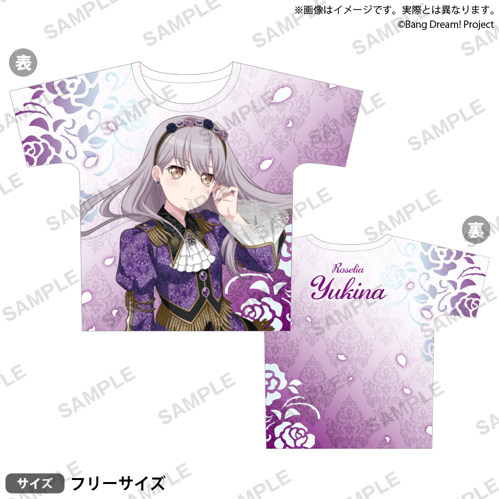 Roselia LIVE TOUR「Rosenchor」 全彩T恤 湊友希那