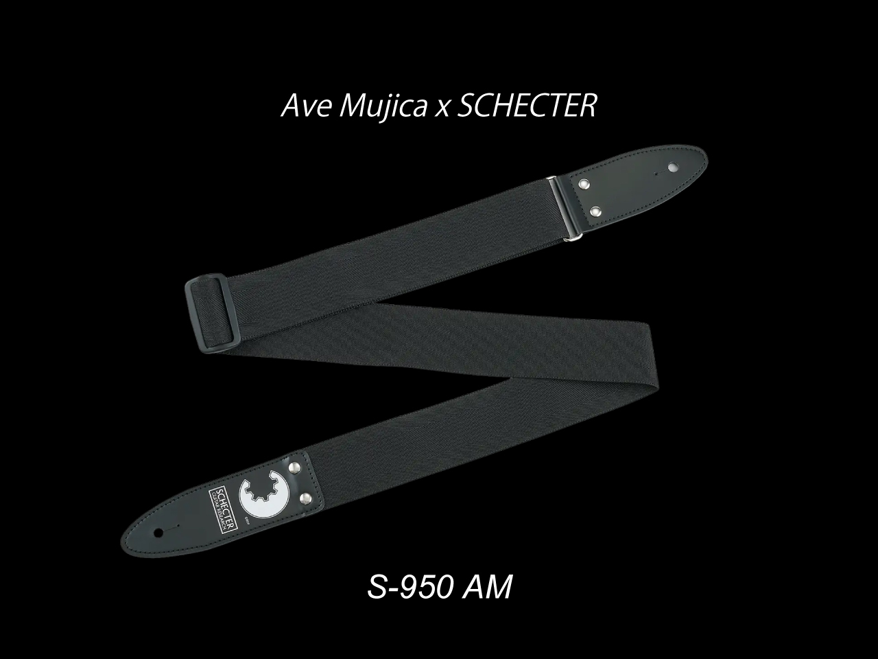 SCHECTER 尼龍背帶 S-950/AM Ave Mujica Model(吉他&貝斯背帶)