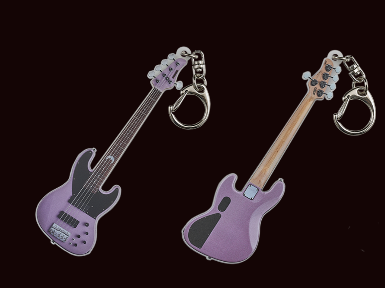 SCHECTER Ave Mujica Timoris 貝斯壓克力鑰匙圈