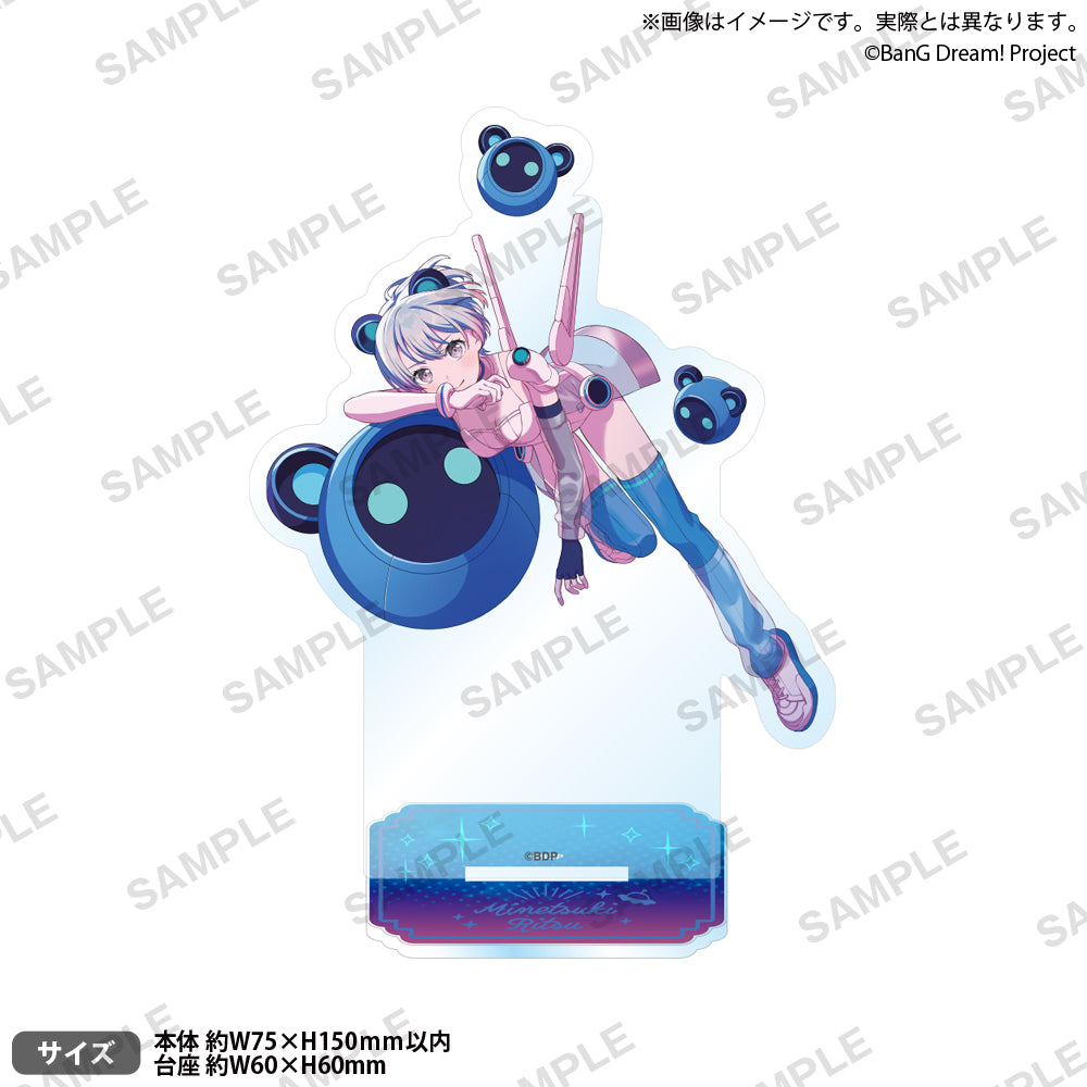 BanG Dream! 壓克力立牌 峰月律 all the world ver.