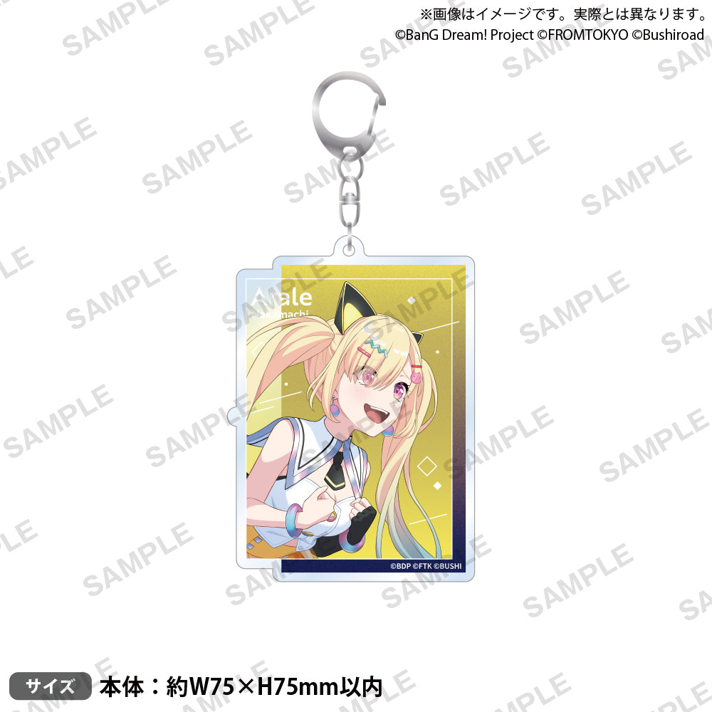 BanG Dream! Our Notes 壓克力鑰匙圈 仲町阿拉蕾