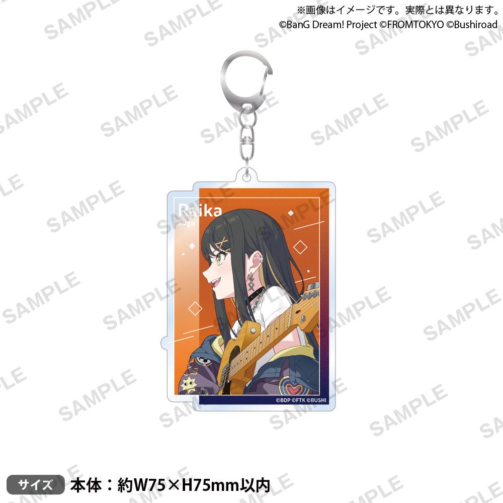 BanG Dream! Our Notes 壓克力鑰匙圈 須賀蕾葉