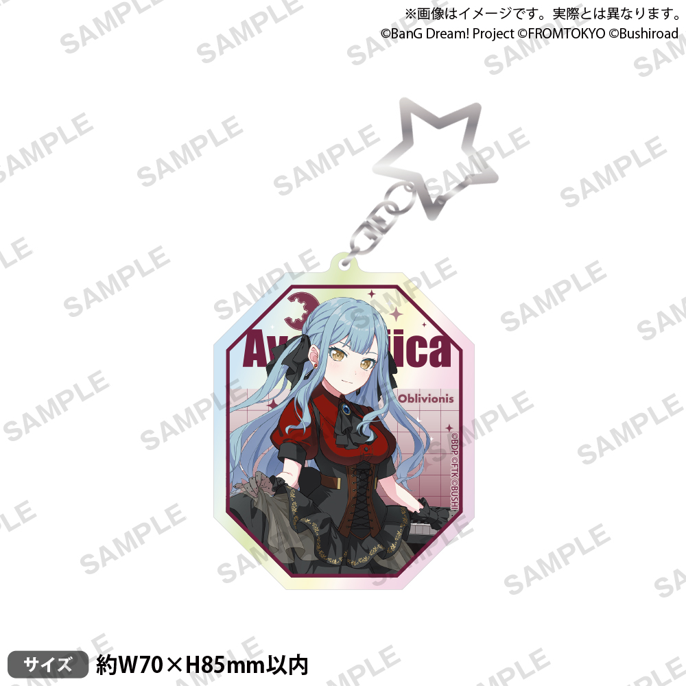 BanG Dream! Our Notes　アクリルキーホルダー ライブ衣装 ver. Ave Mujica オブリビオニス