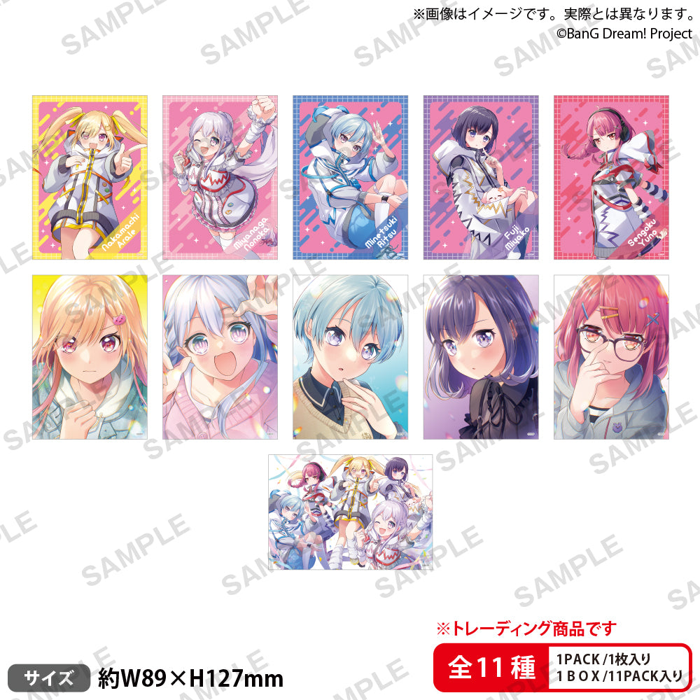 藤都子展 隨機生寫真 BanG Dream! 夢限大みゅーたいぷ【單張】
