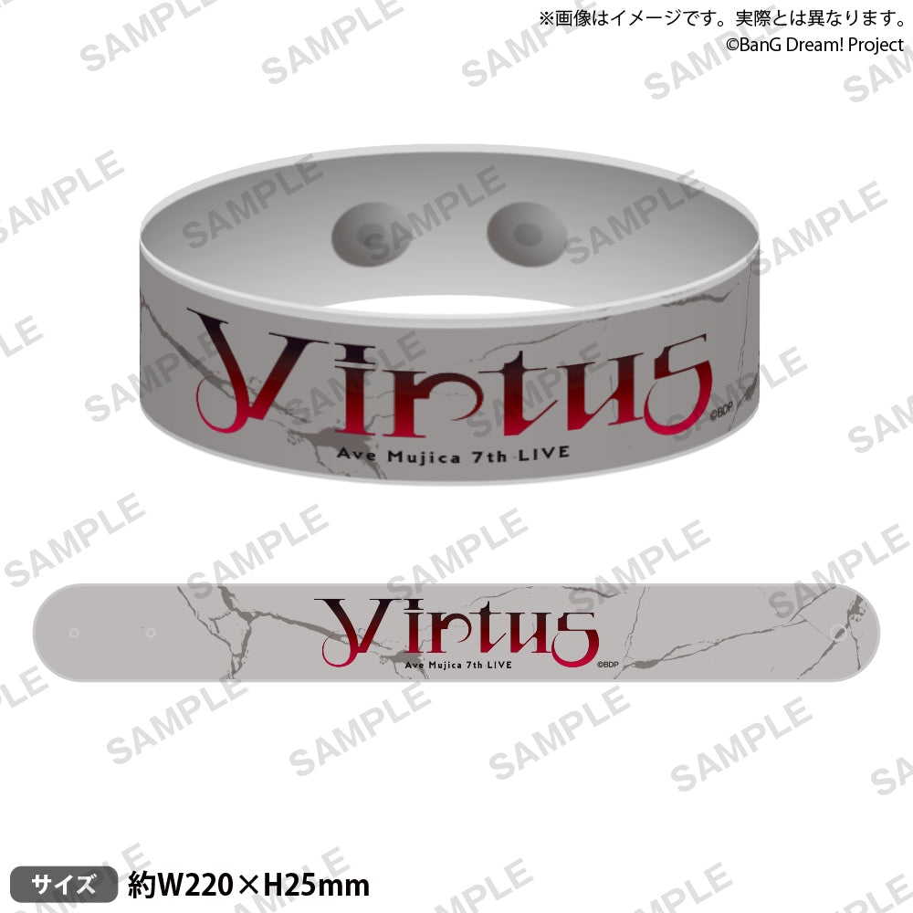 Ave Mujica 7th LIVE「Virtus」　クリアリストバンド