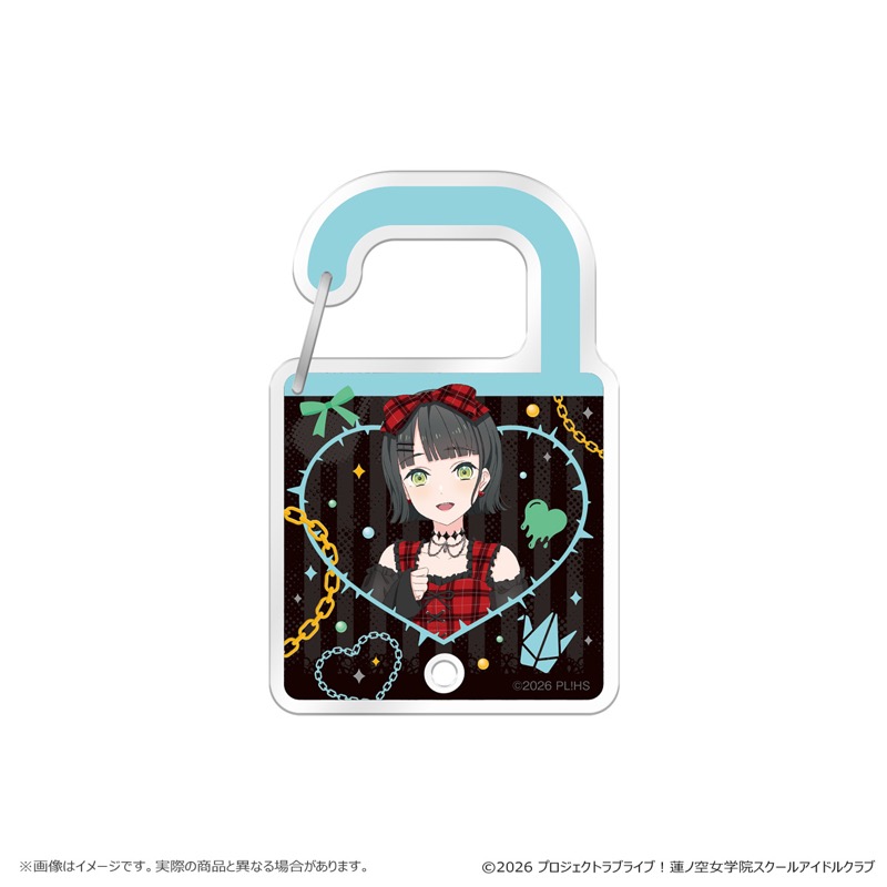 壓克力登山扣吊飾 百生吟子