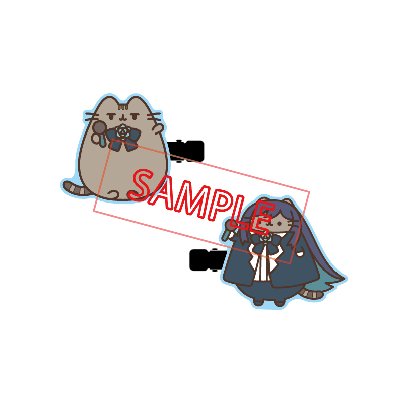 Ado x Pusheen 髮夾