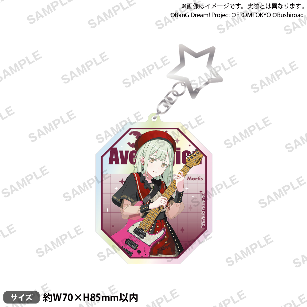 BanG Dream! Our Notes　アクリルキーホルダー ライブ衣装 ver. Ave Mujica モーティス