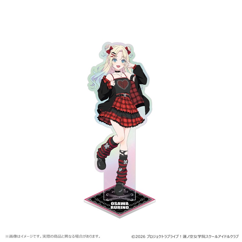 【通販限定】BIG 極光壓克力立牌 大澤瑠璃乃