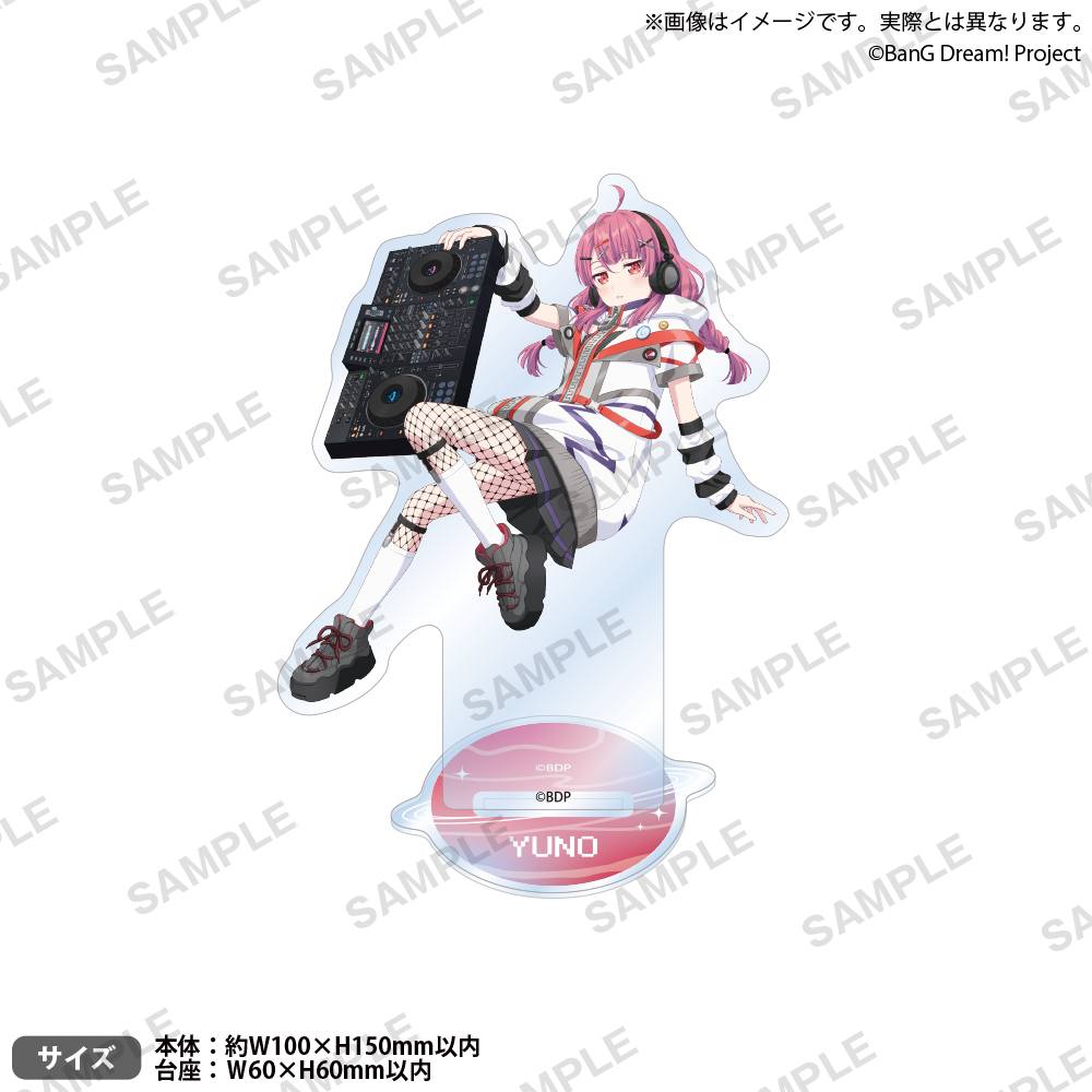 BanG Dream! 夢限大みゅーたいぷ　アクリルスタンド REALIZED COSTUME ver. 千石 ユノ