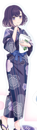 ゆめ∞みた×極樂湯 壓克力立牌 藤都子