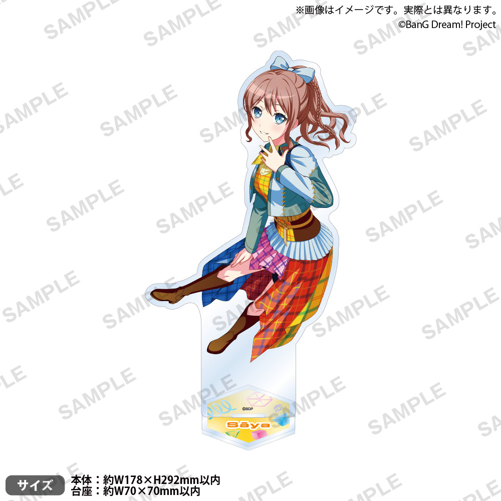 BanG Dream! 13th☆LIVE DAY1 : Poppin'Party「Now Roading♪♪」　特大アクリルスタンド 山吹沙綾