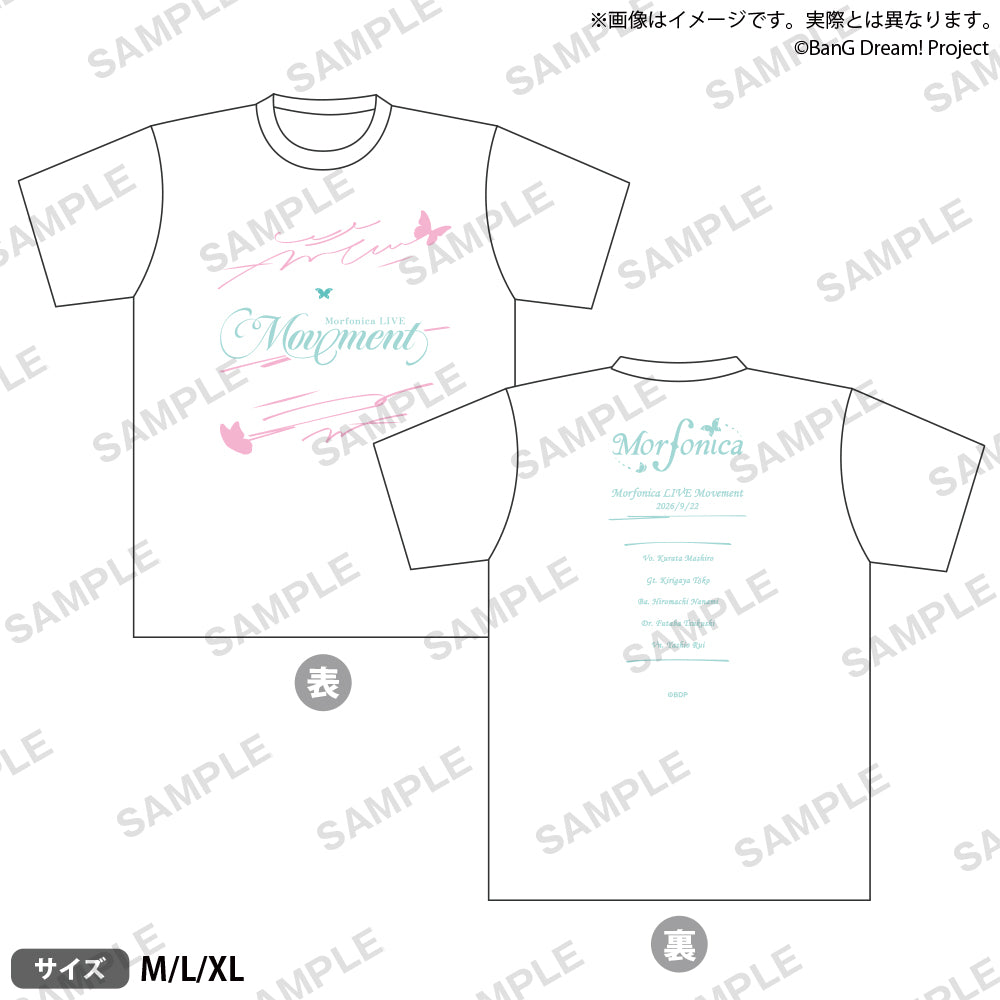 Morfonica LIVE「Movement」　Tシャツ Mサイズ