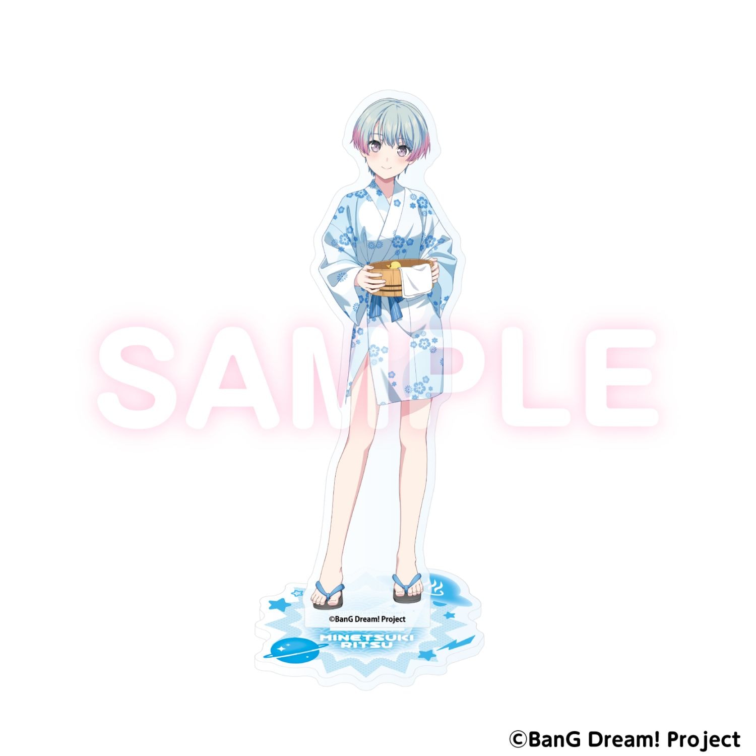 ゆめ∞みた×極樂湯 壓克力立牌 峰月律