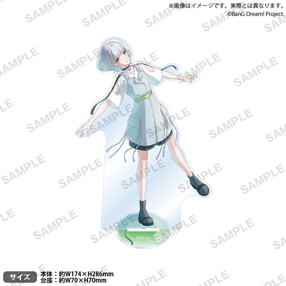 MyGO!!!!! 9thLIVE「つなぎ目の向こうに」　特大アクリルスタンド 楽奈