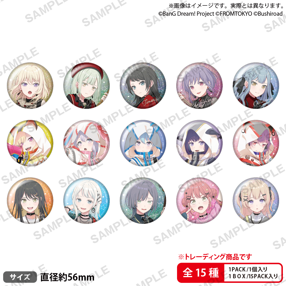 BanG Dream! Our Notes　トレーディング缶バッジ ライブ衣装 ver. vol.2