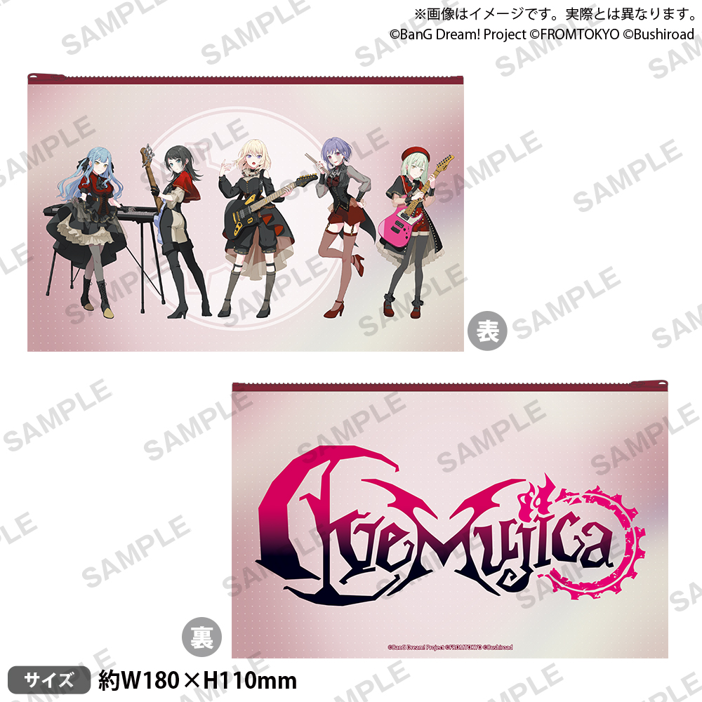 BanG Dream! Our Notes　ビニールポーチ ライブ衣装 Ave Mujica
