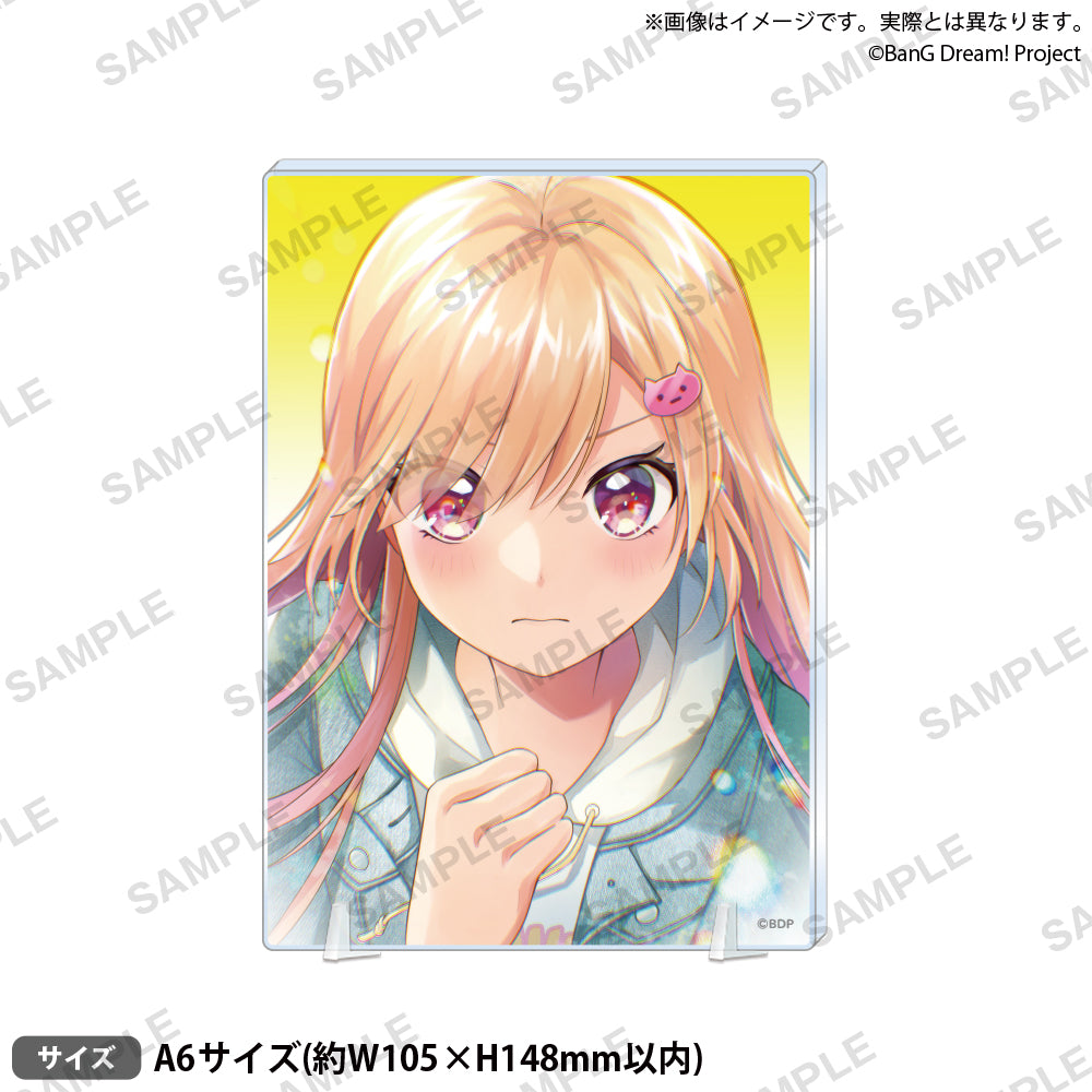 藤都子展 壓克力畫板 BanG Dream! 仲町阿拉蕾