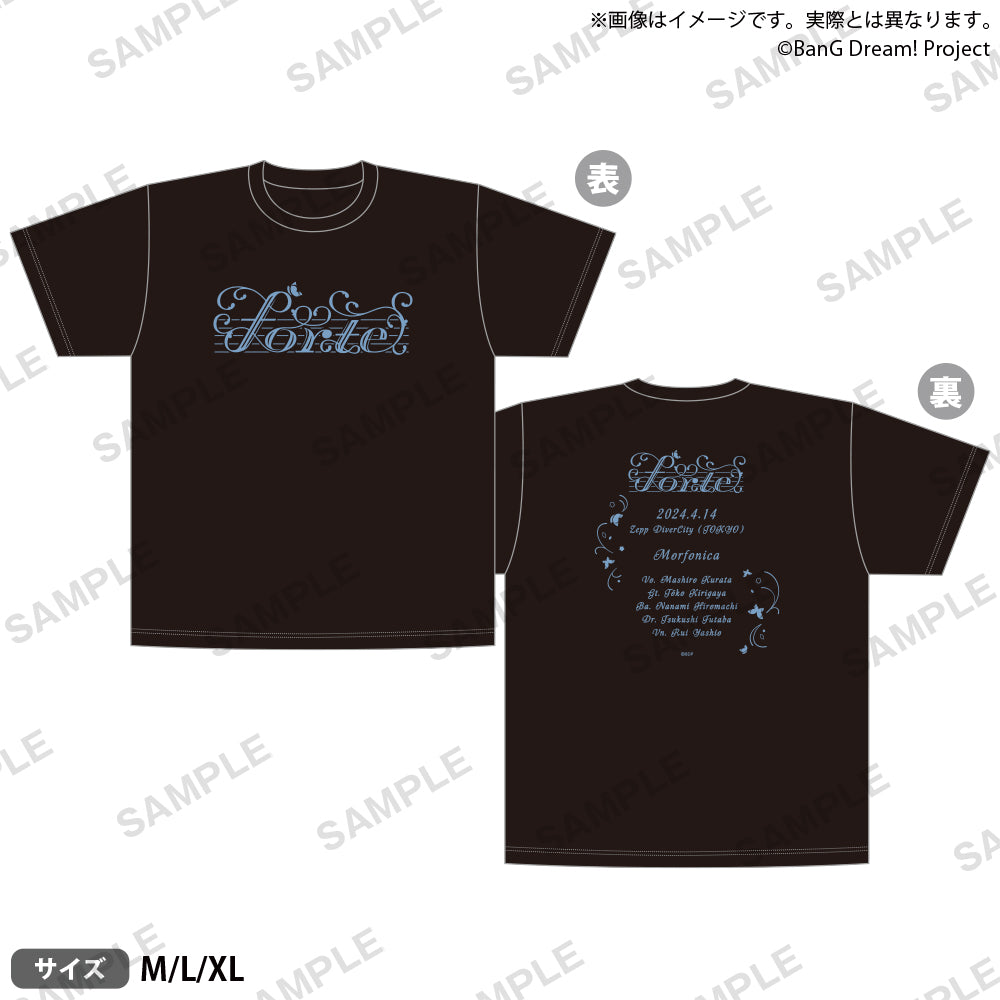 Morfonica Concept LIVE「forte」　Tシャツ Mサイズ
