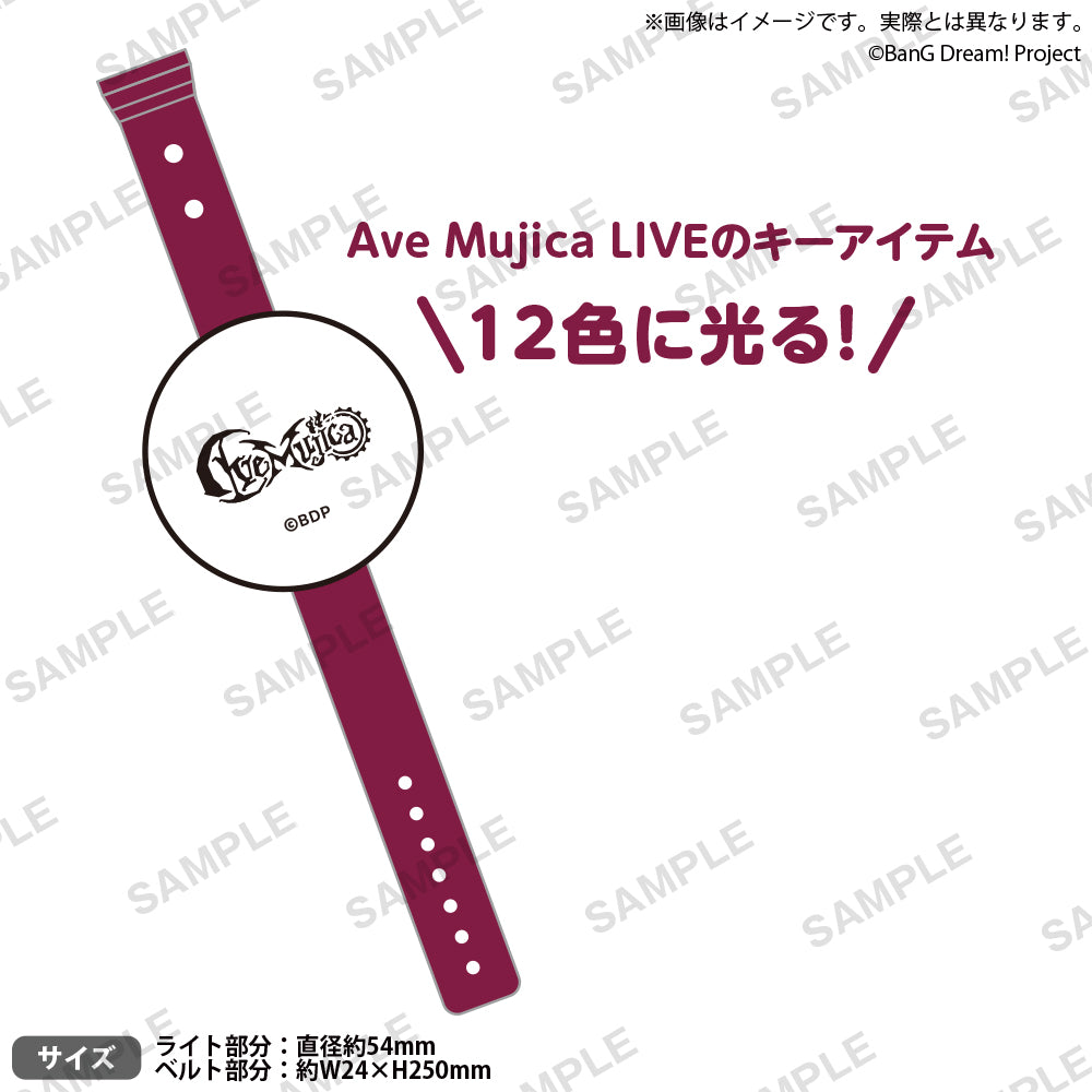 BanG Dream!　リストバンドライト Ave Mujica vol.3